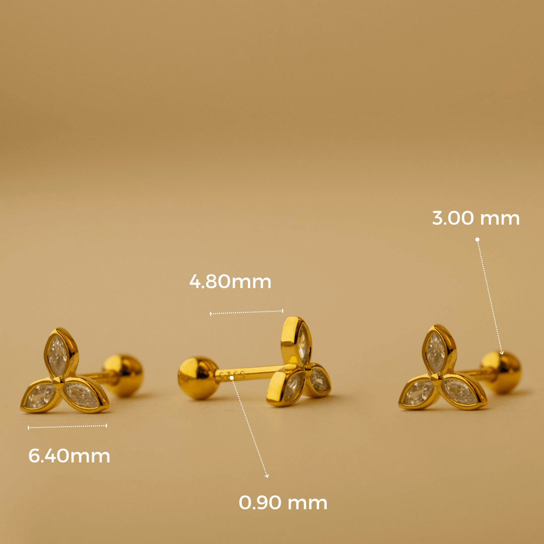MATILDA PIERCING, 925 Sterling Silber Piercing