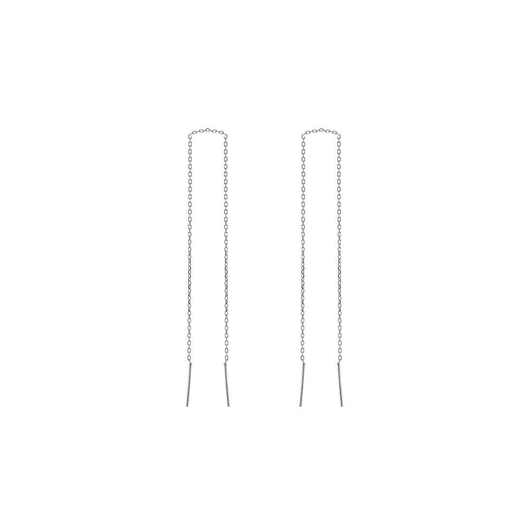 Kette ohrringe | 925 Sterling Silber