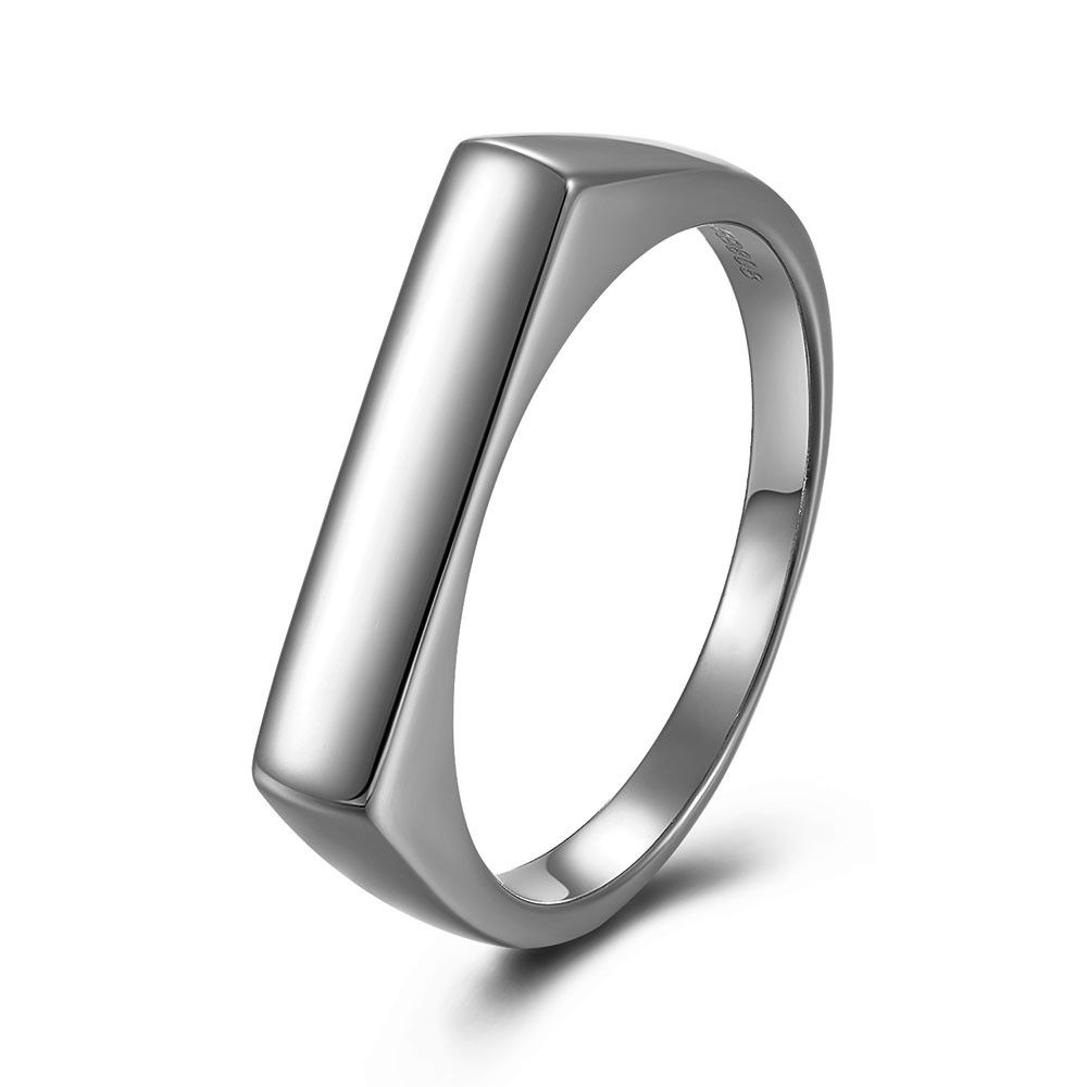 Siegelgoldring, 925 Sterling Silber Ring