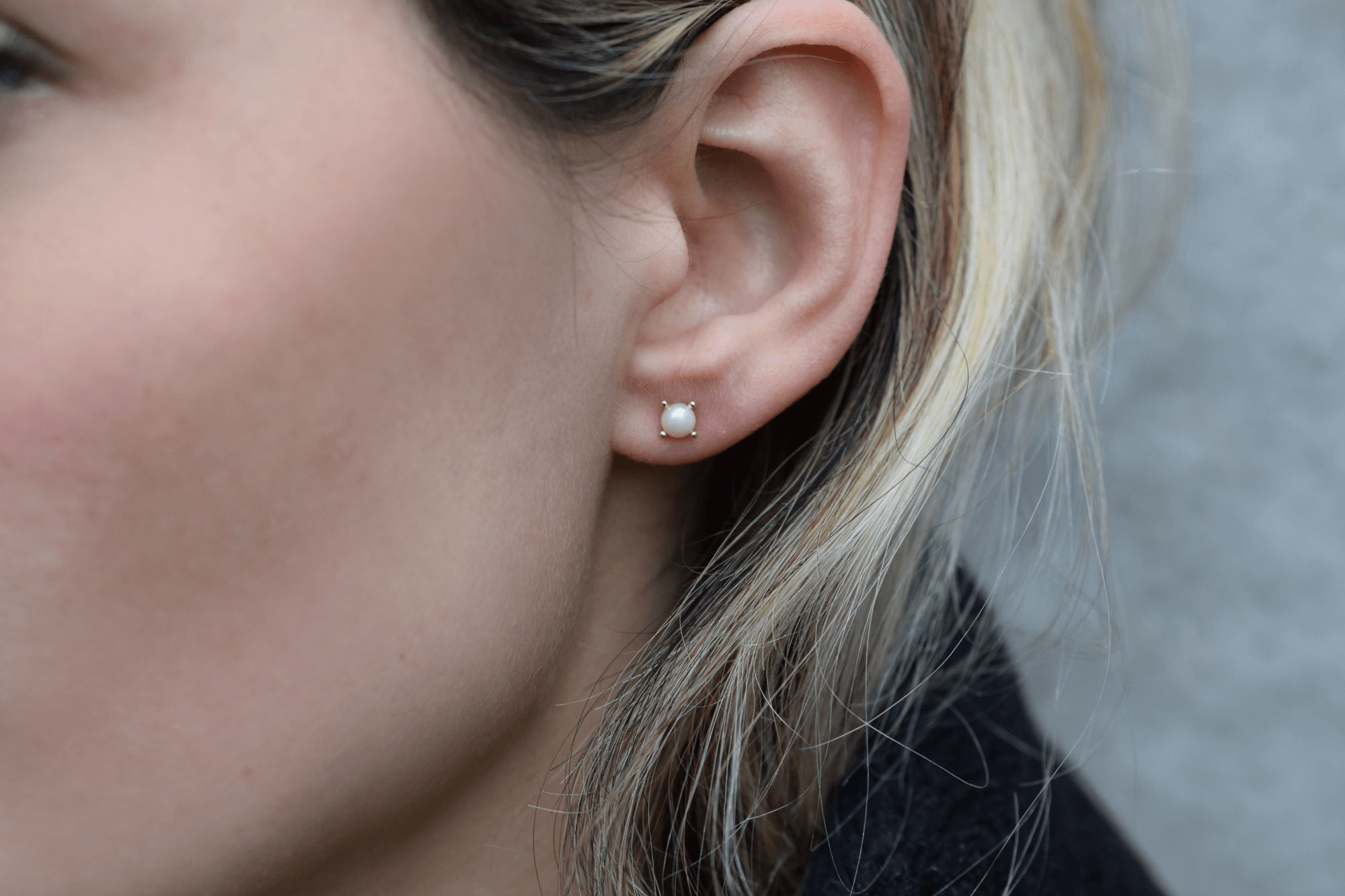 URBAN PERLEN OHRSTECKER | PERLEN OHRRINGE SILBER