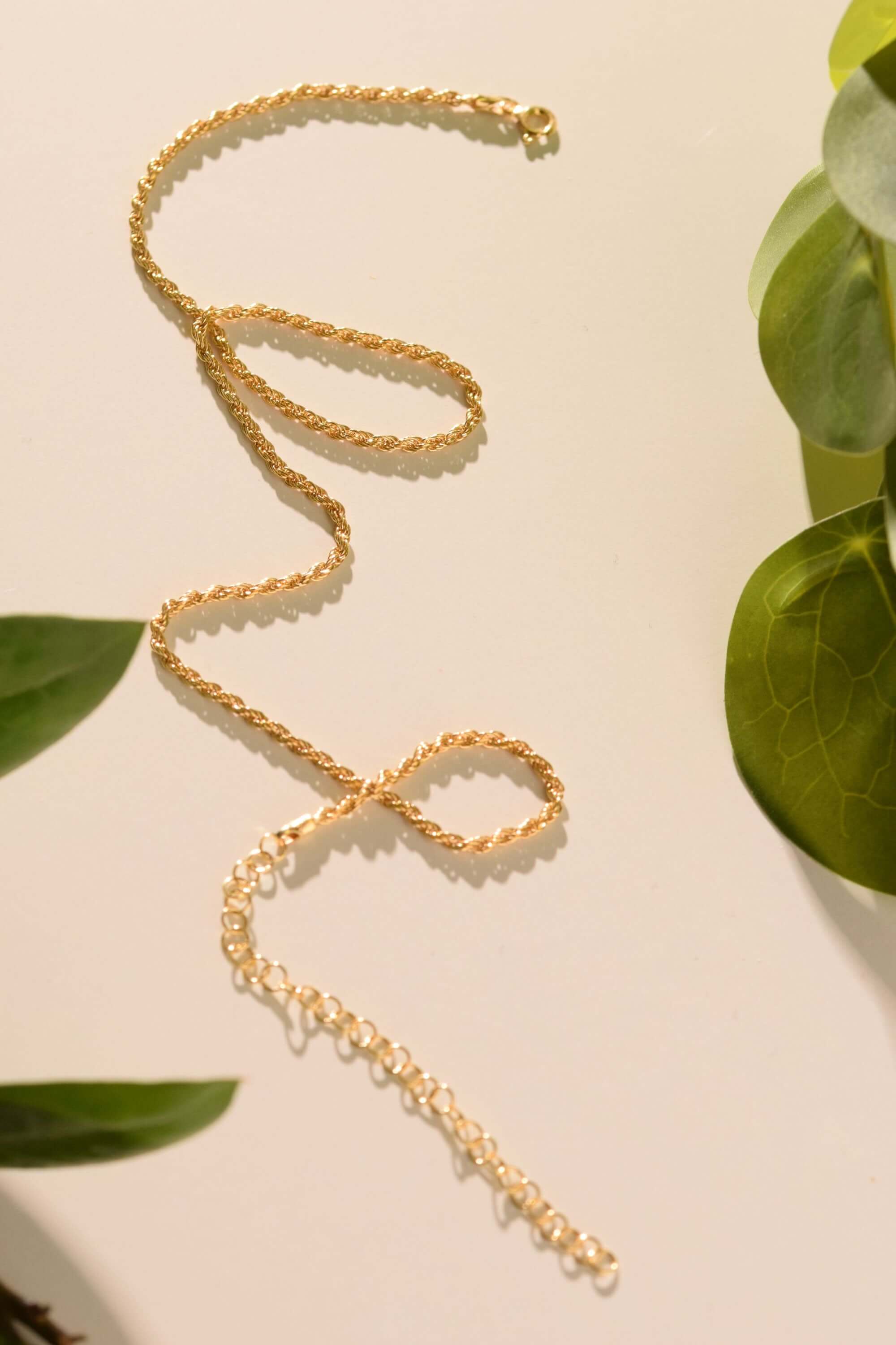 Dna Kette | 925er Silber und Vergoldet Halskette