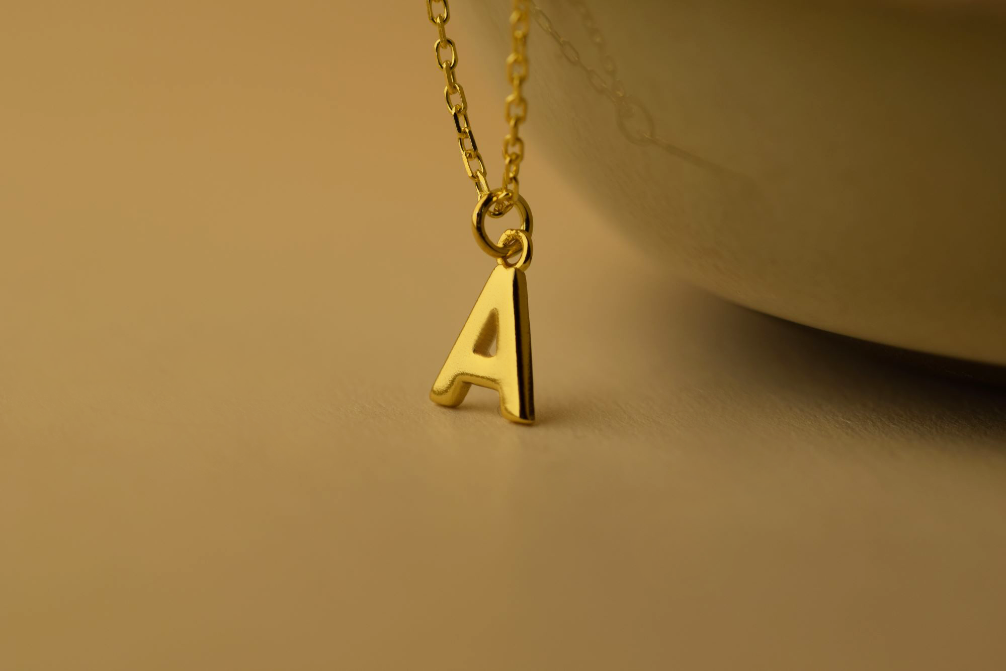 kette initialen | 925 Sterling Silber Halskette mit Anhänger