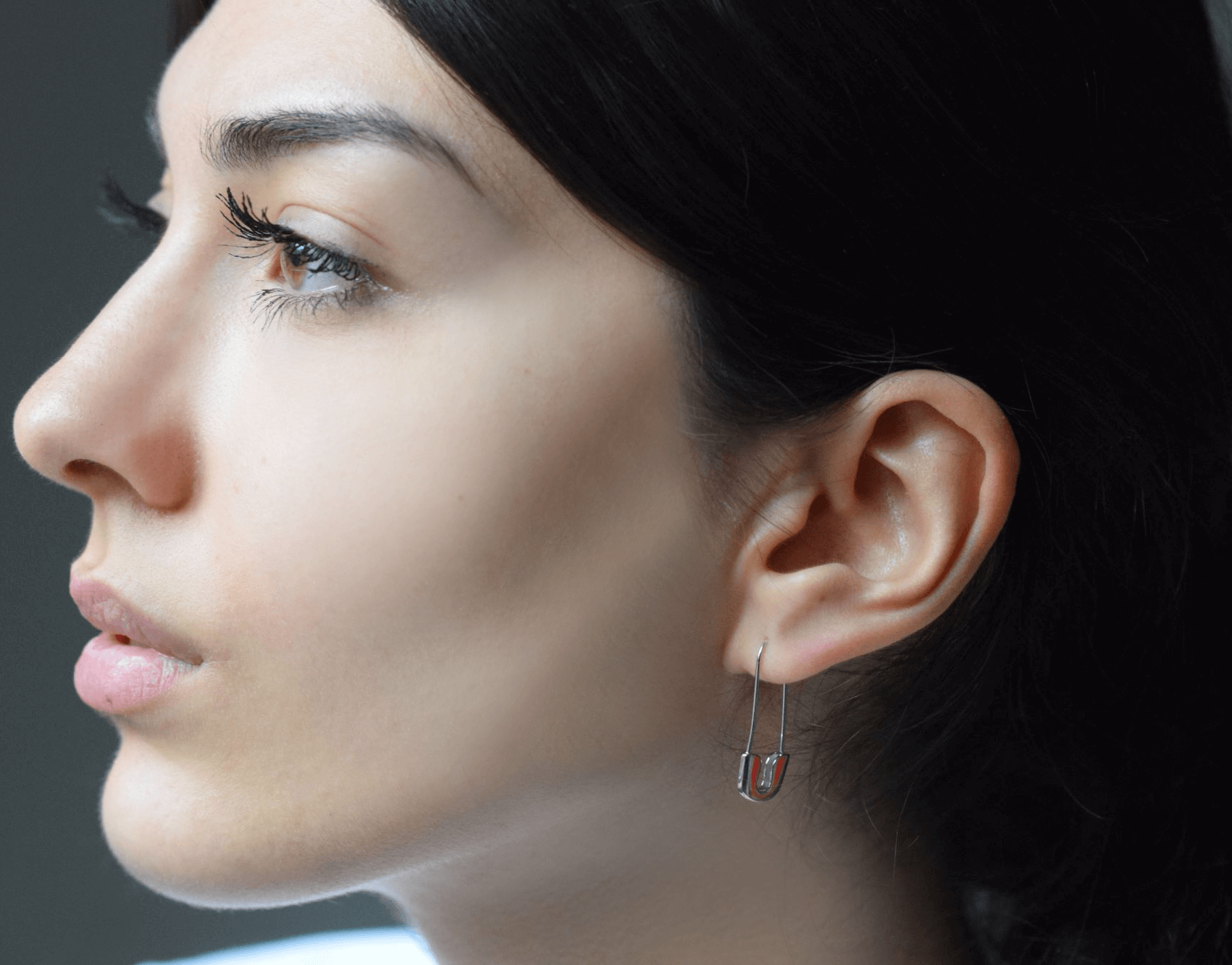 Sicherheitsnadeln ohrringe | 925 Sterling Silber - Vergoldet