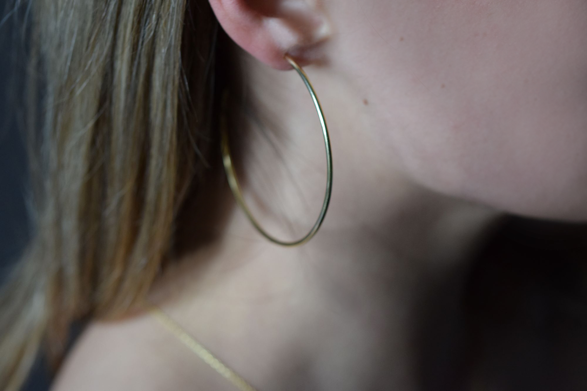 Große Reifen, 925 Sterling Silber Ohrringe 60mm