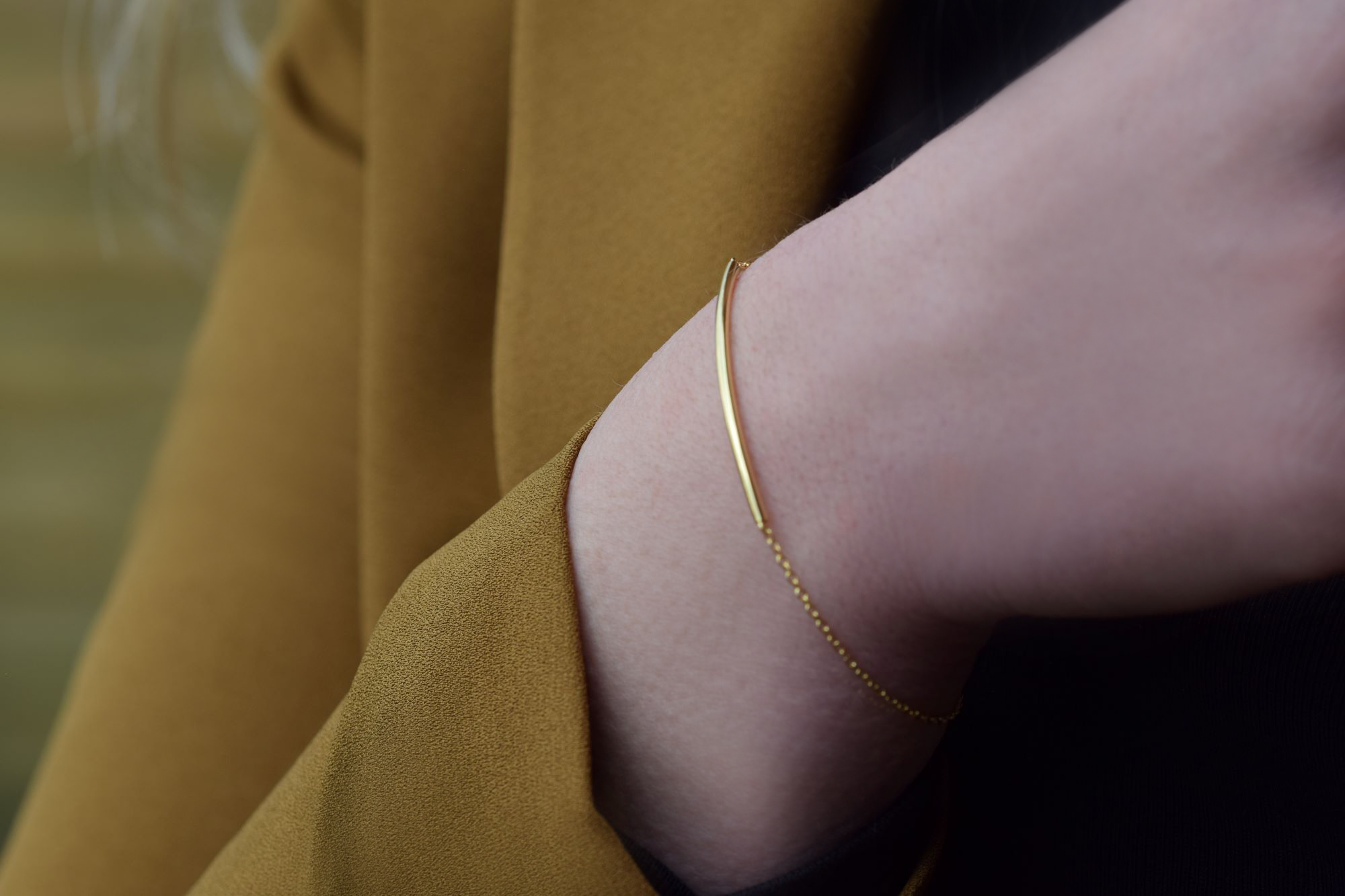 manschettenarmband | Armreif Gold