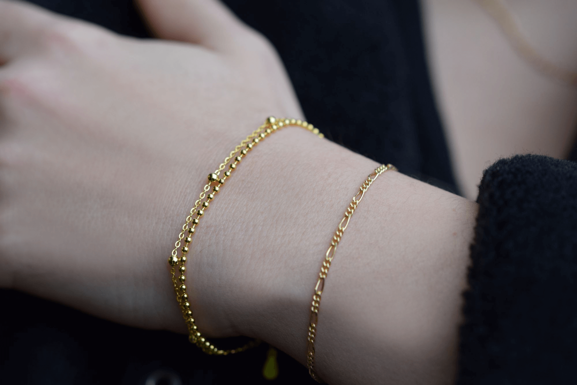 Figaro Ketten Armband | silber armband damen