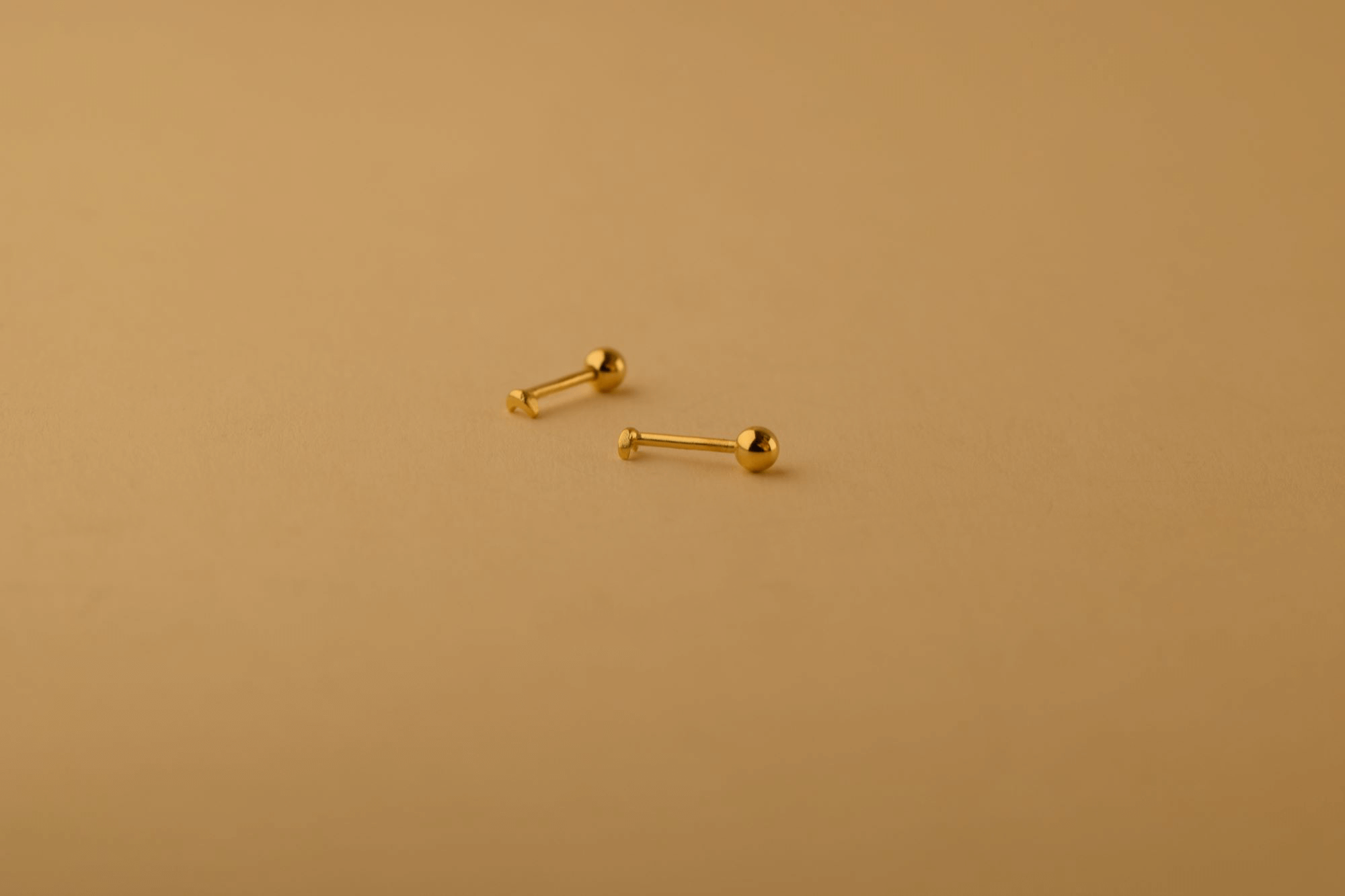 Mini Moon Piercing, 925 Sterling Silber Piercing