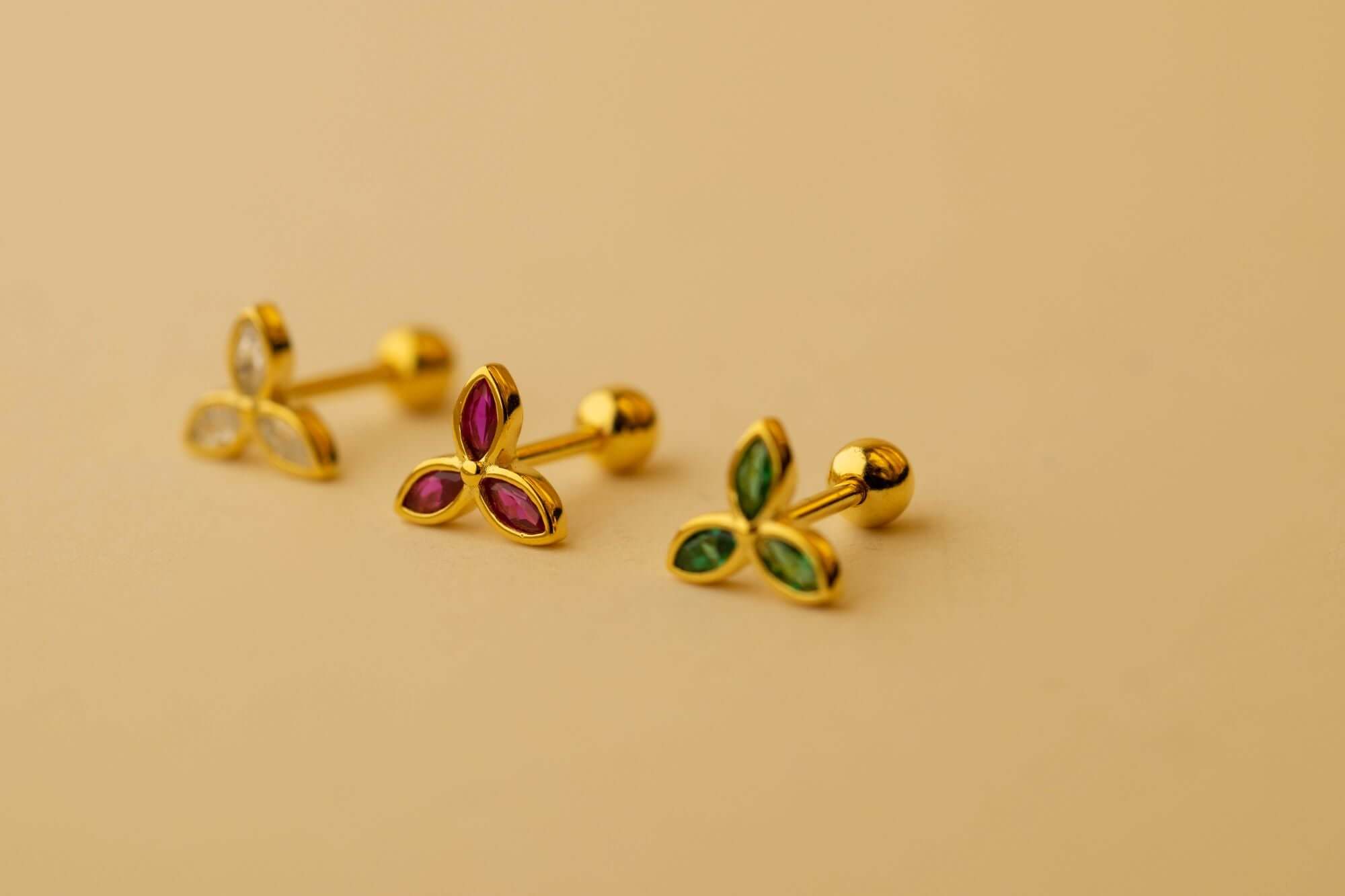 MATILDA PIERCING, 925 Sterling Silber Piercing