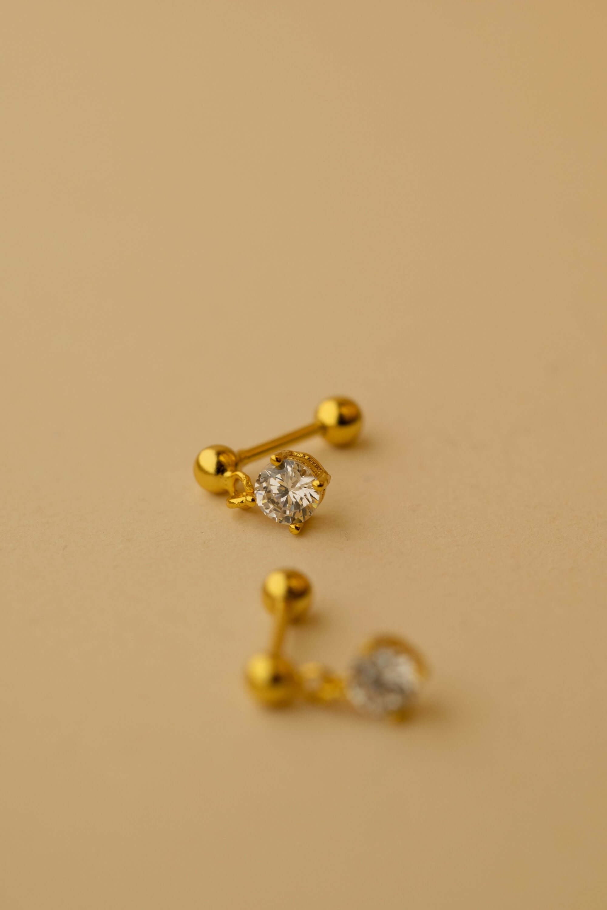 DIANA PIERCING, 925 Sterling Silber Piercing