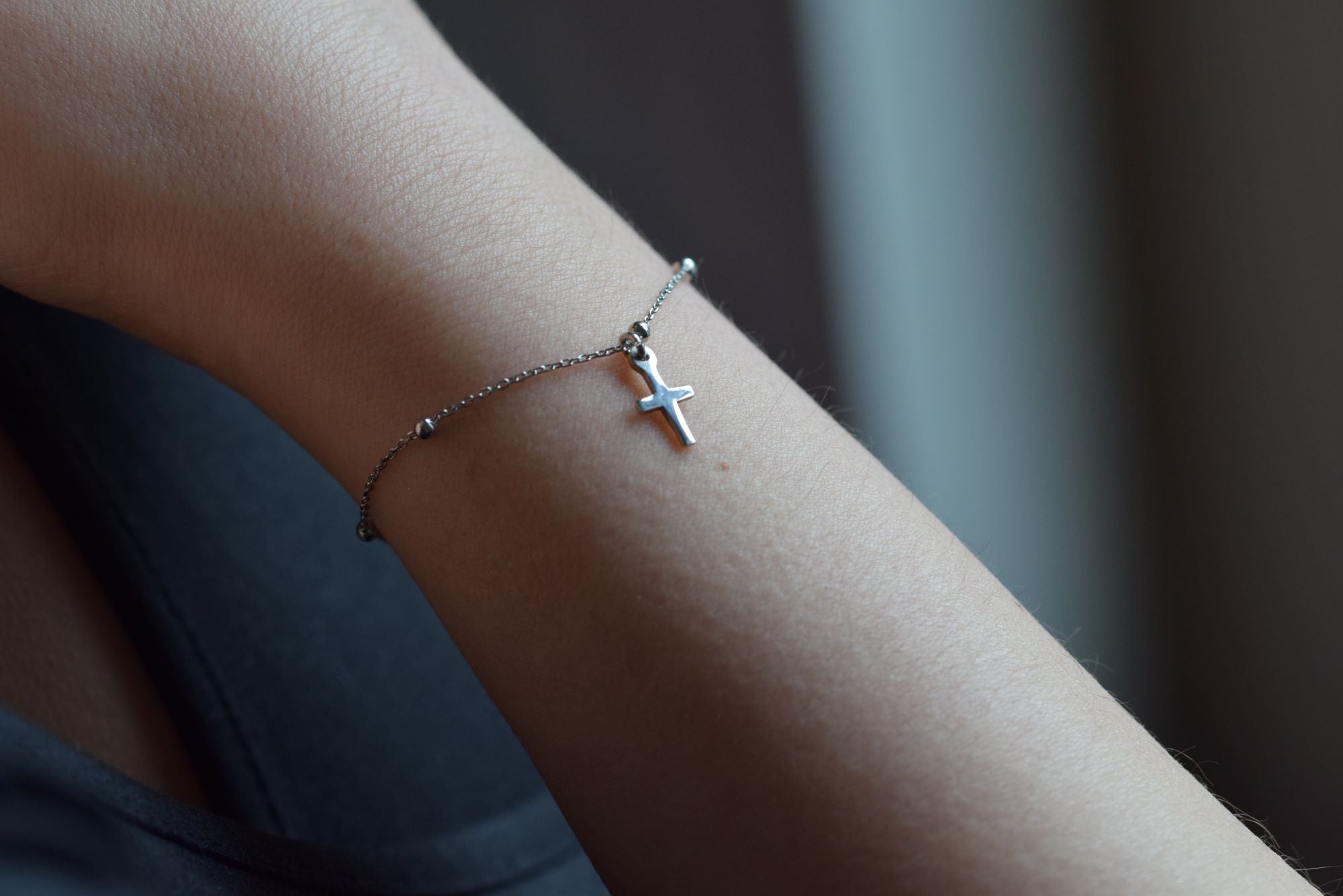 Kreuz ARMBAND | 925 Sterling Silber Armband
