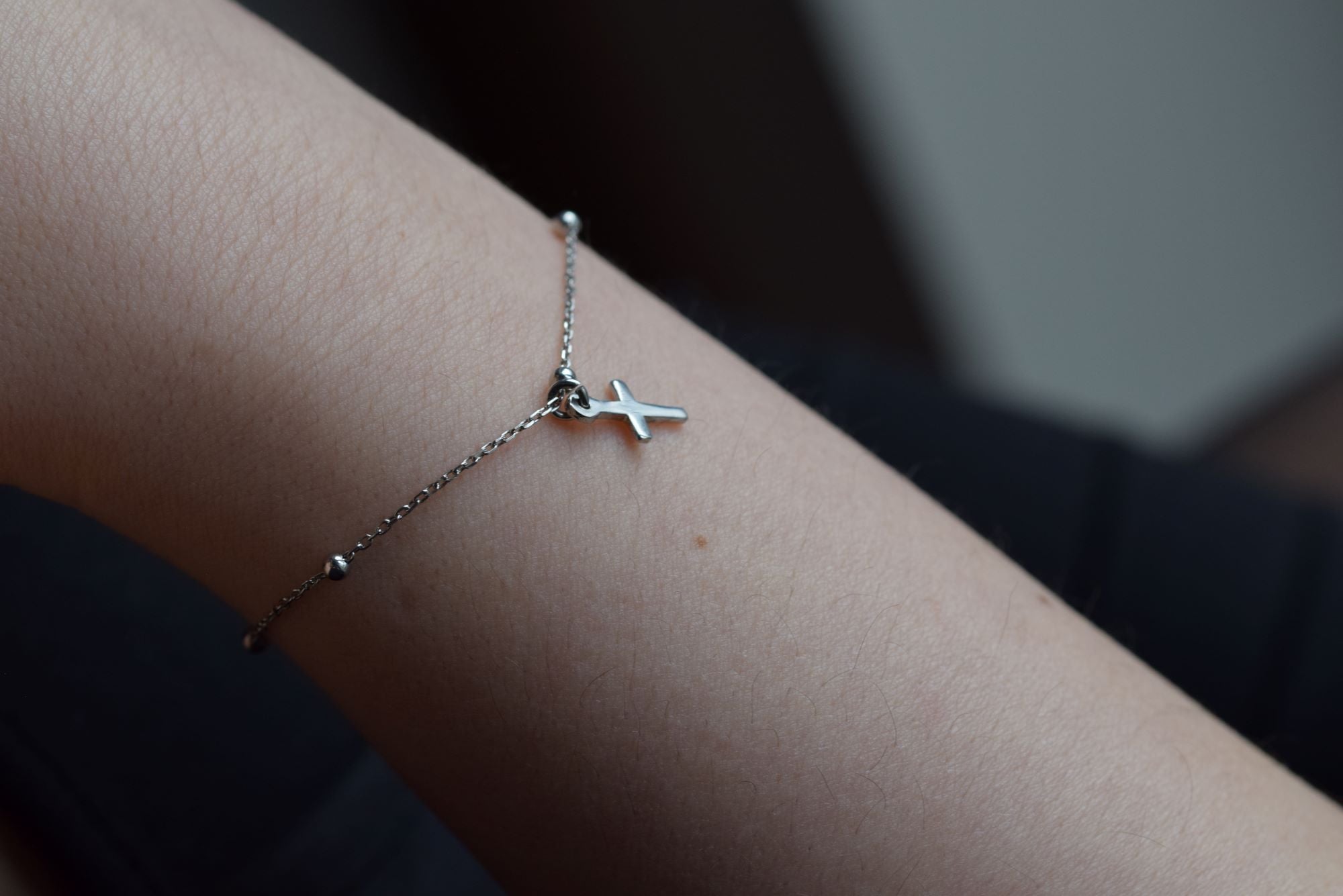 Kreuz ARMBAND | 925 Sterling Silber Armband