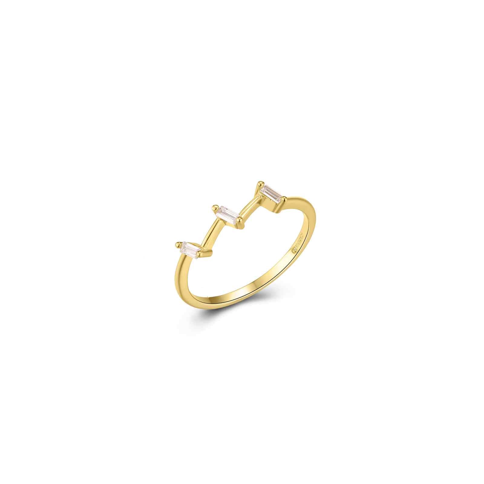 Dreamy Ring, vergoldeter 925 Sterling Silber Ring
