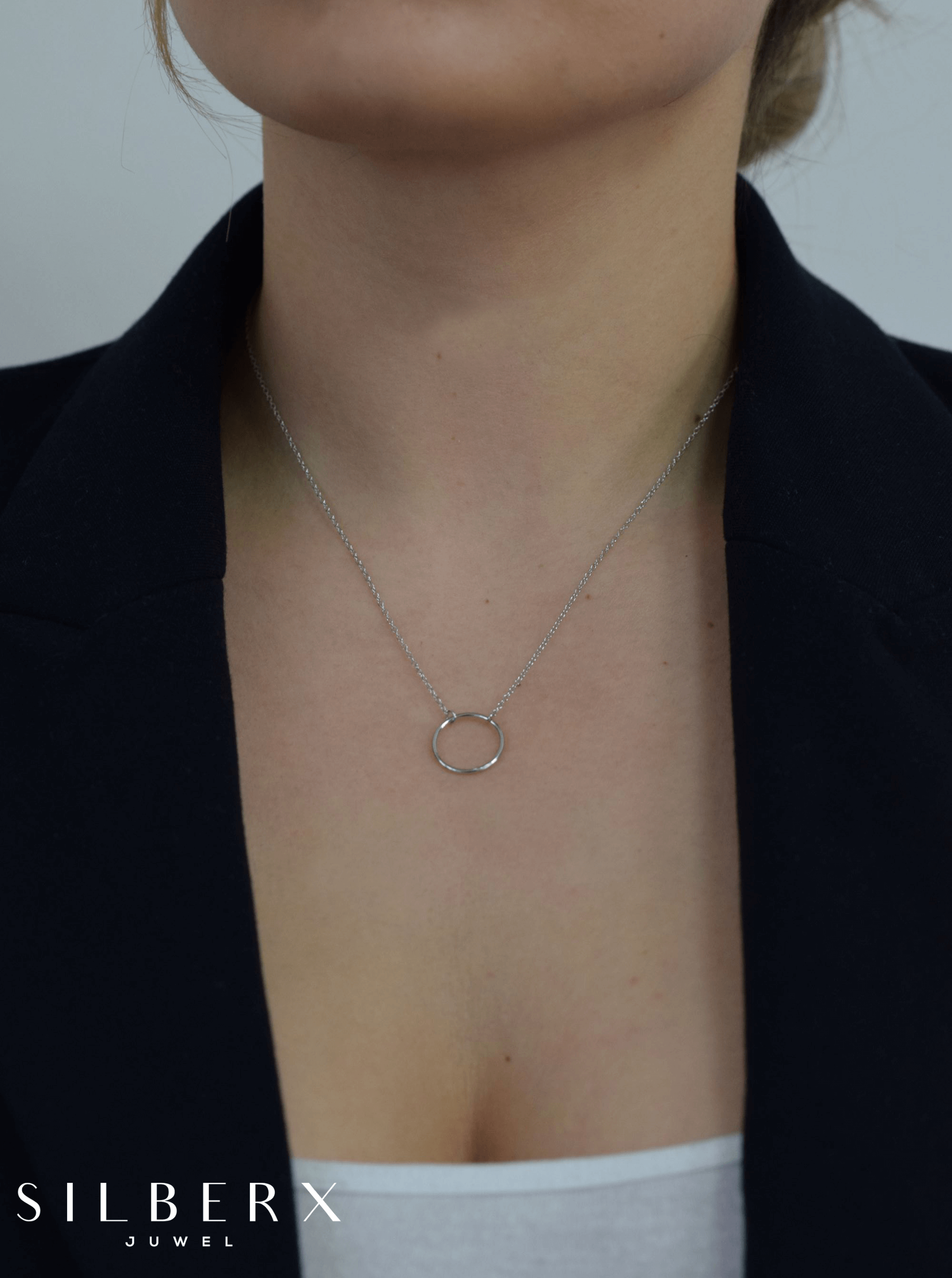 karma kette | 925 Sterling Silber Halskette mit Anhänger