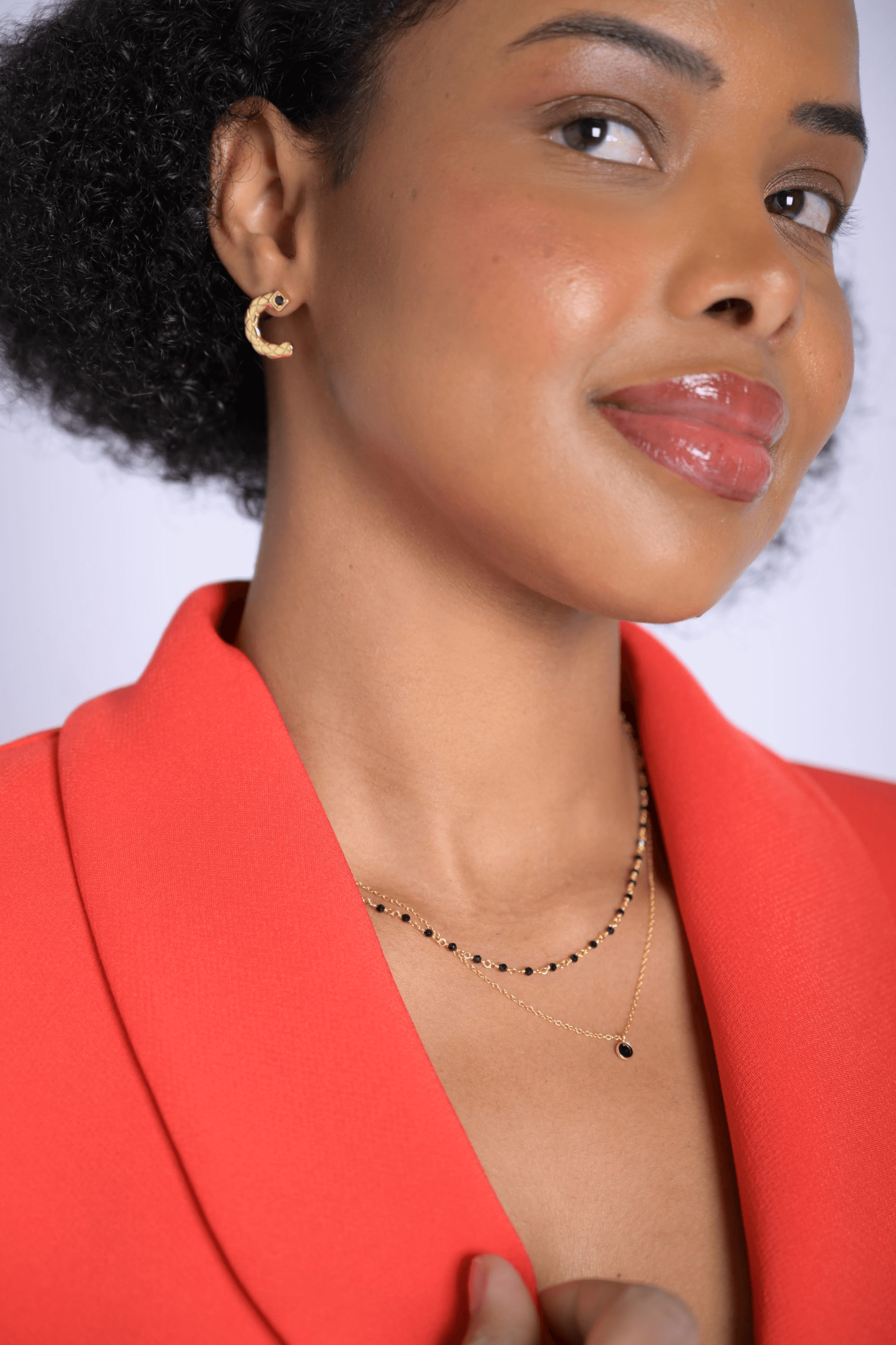 Multi Onyx Kette | Schwarze edelstein onyx schmuck