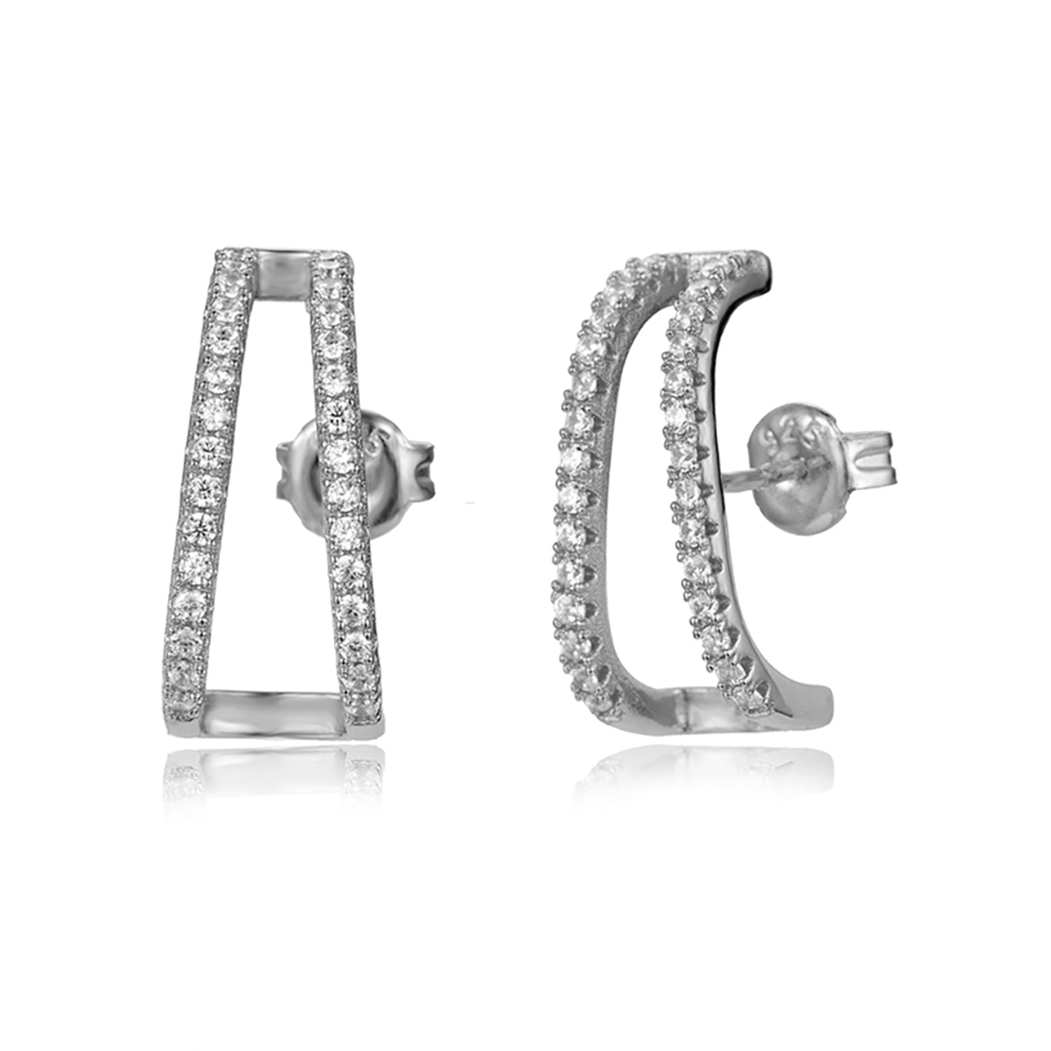 Sparkling | diamant ohrringe damen