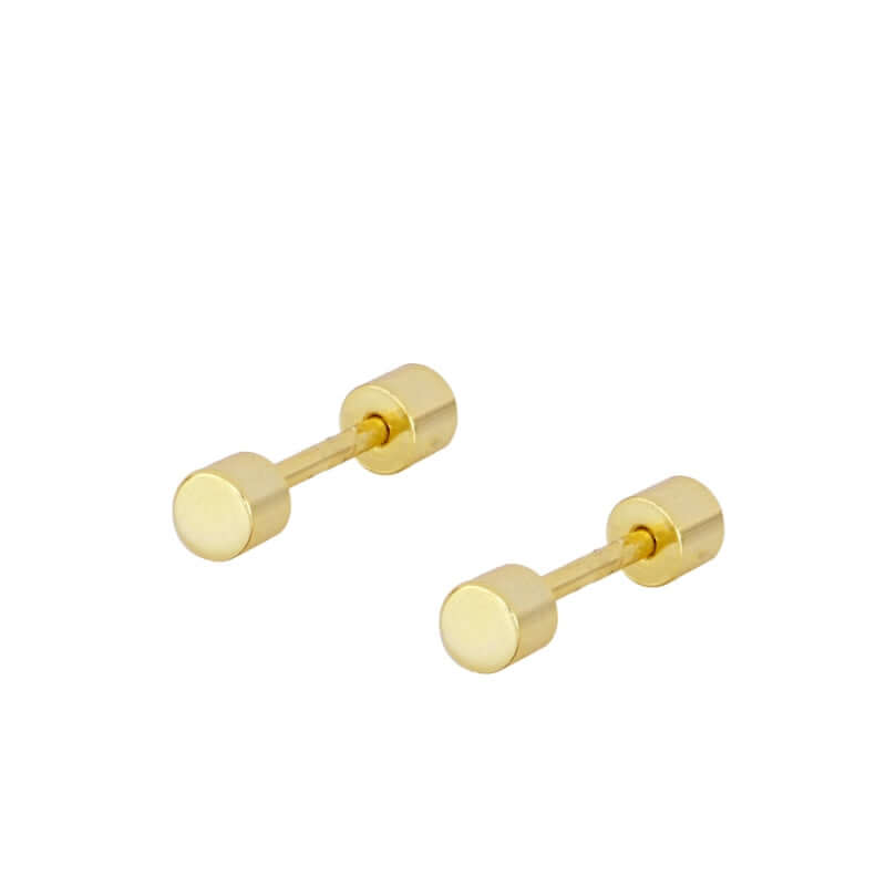 Dumbbell Piercing, 925 Sterling Silber Fitness Schmuck