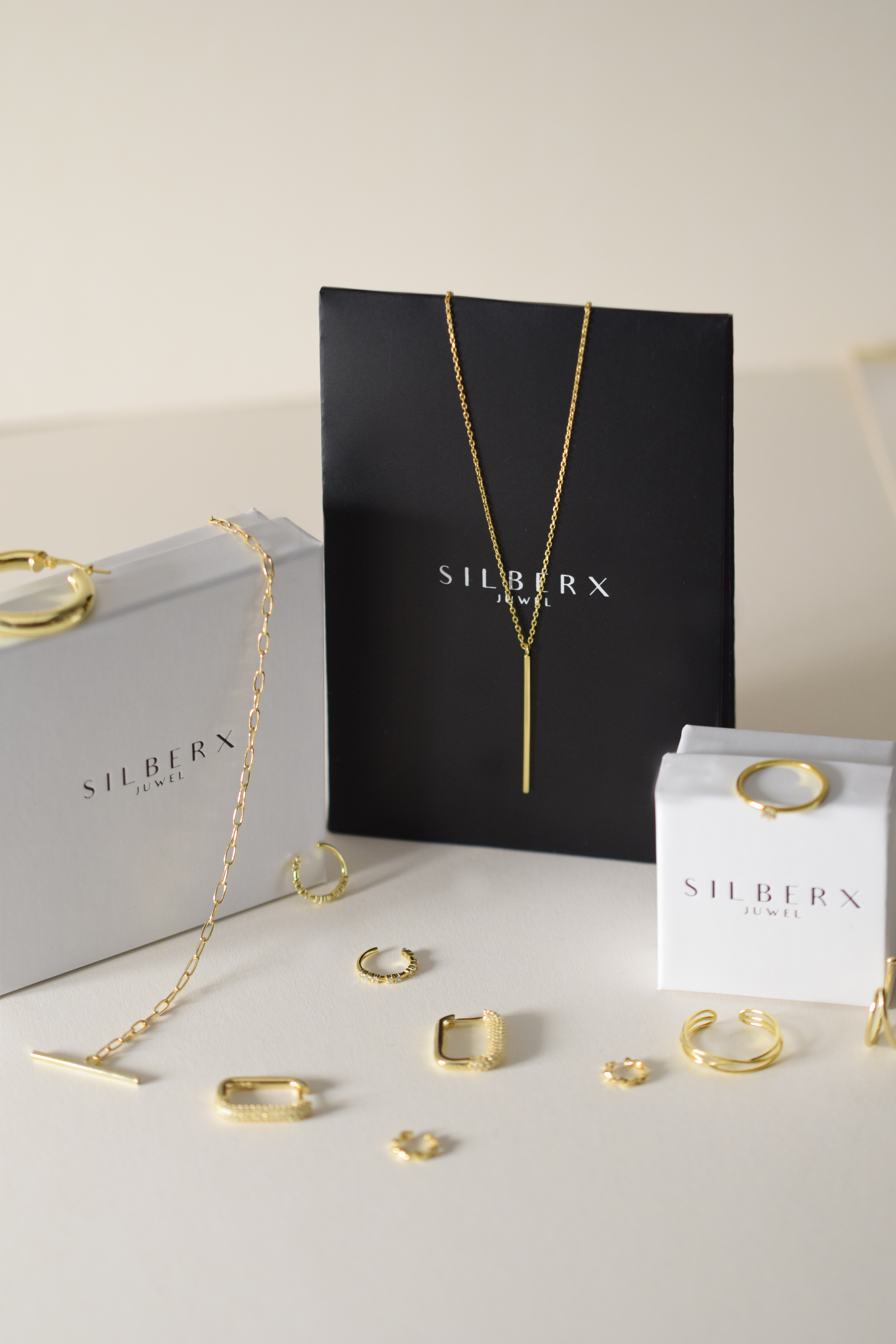 LIMITLESS OHRRINGE, 925 Sterling Silber Ohrringe 12mm
