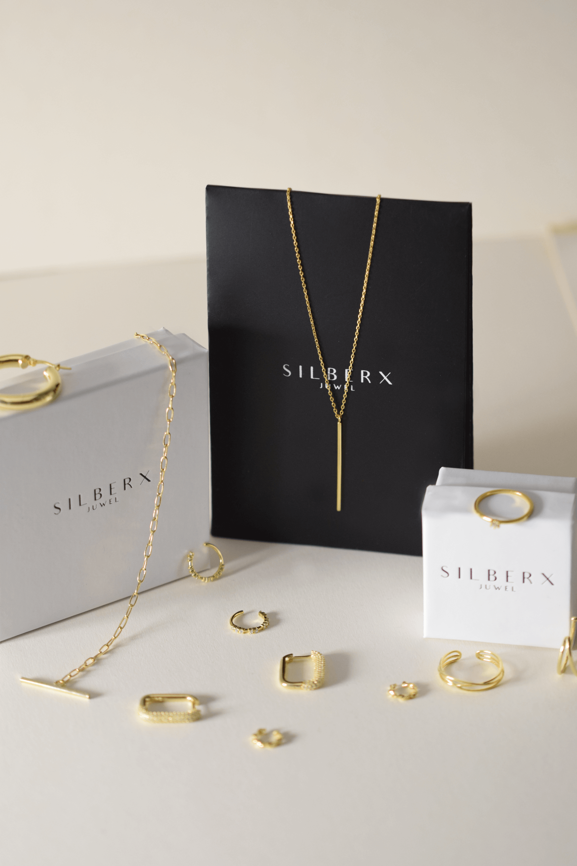 Bubble Ohrmanschette, 925 Sterling Silber Ohrschmuck 13mm