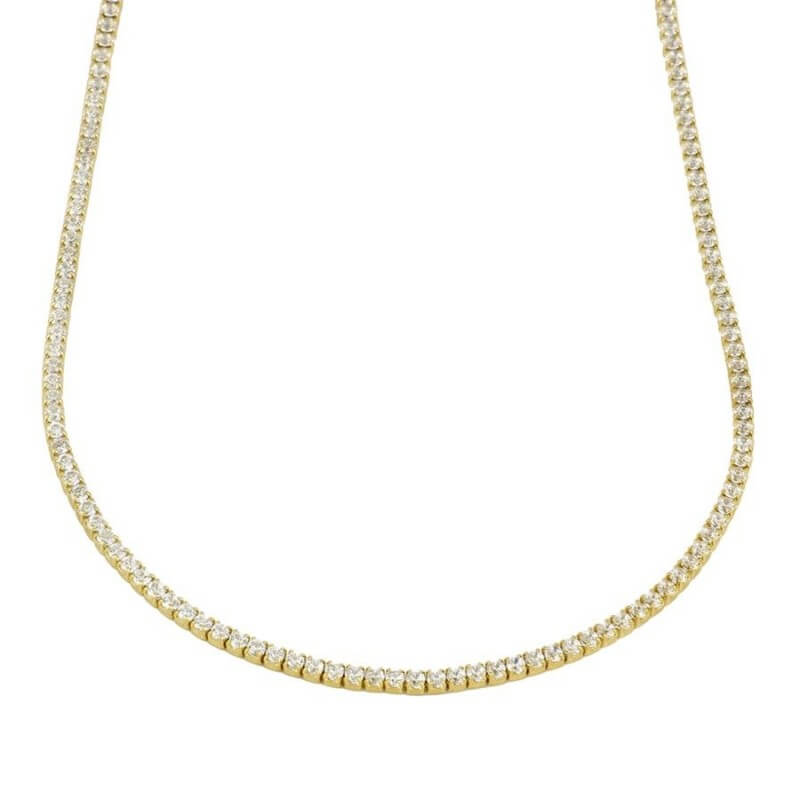 Tennis Kette | 925 Sterling Silber Halskette