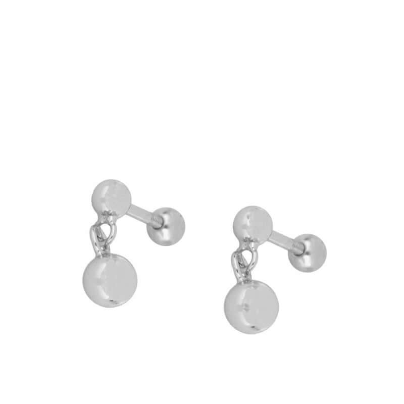 BULLET Silber Piercing | Für Upper Lobe, Helix, Tragus