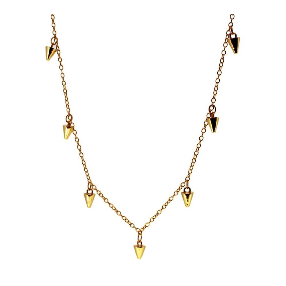 charm kette silber | 925er Silber und vergoldete Halskette