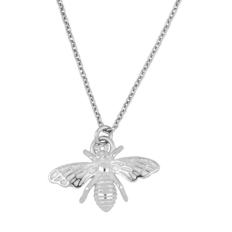 Bienen kette | 925 Sterling Silber Halskette mit Anhänger