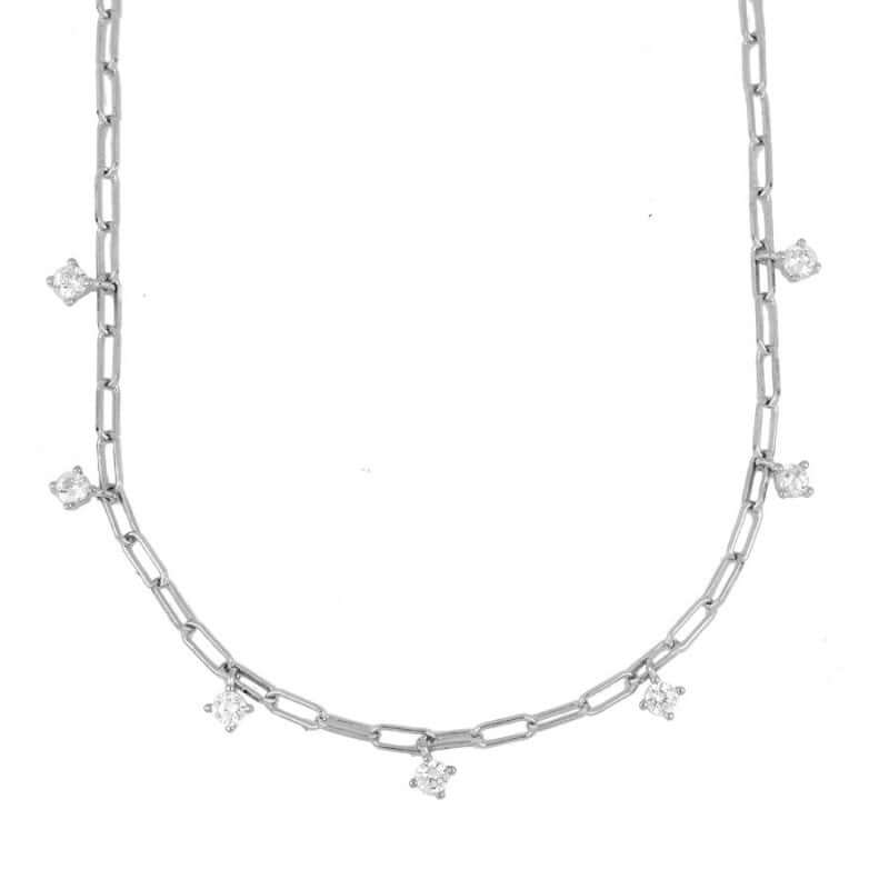 Charm kette gold | 925 Sterling Silber Halskette