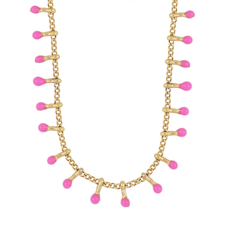 Multi charm kette | Edelstahl - Wasserfest Halskette