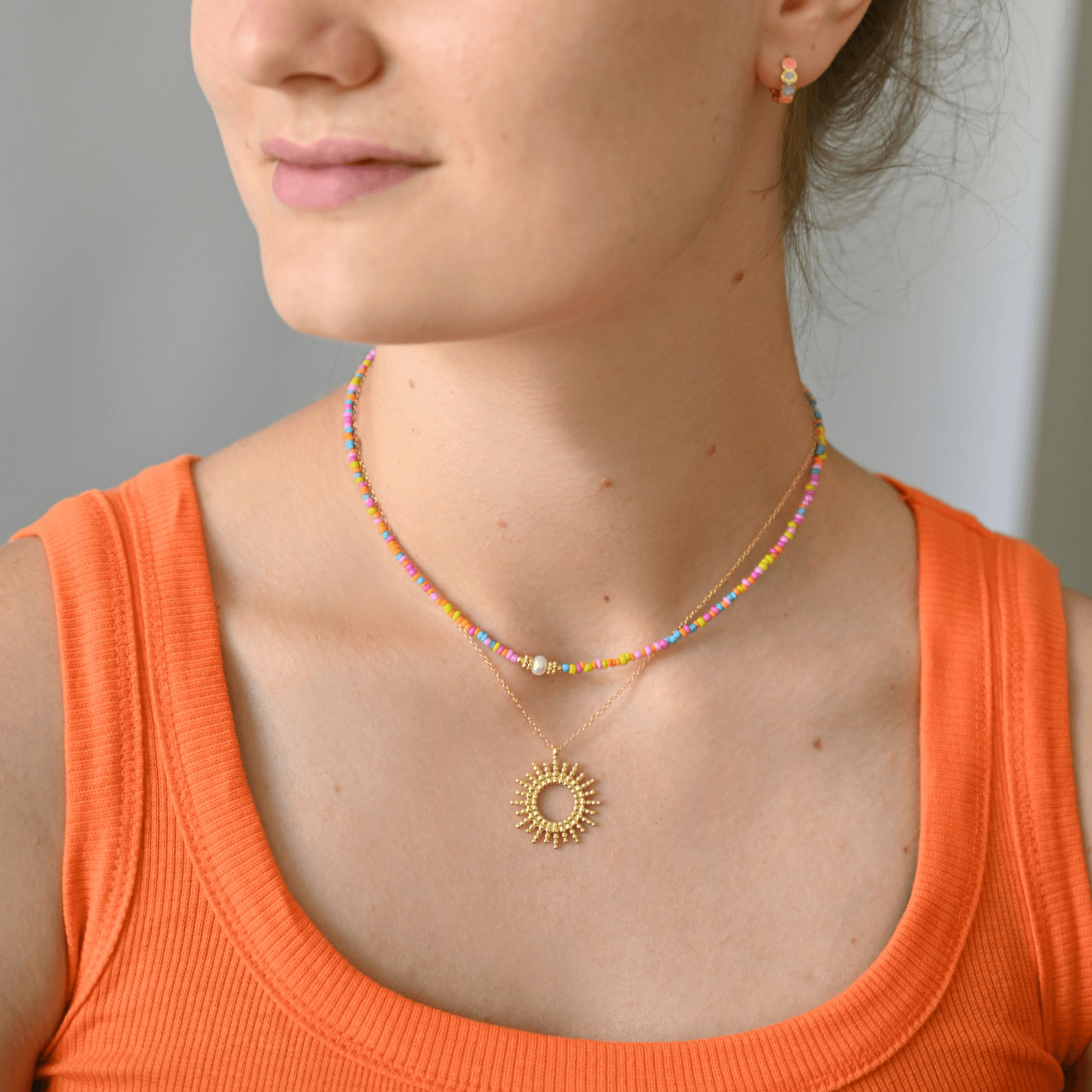 Sonnenkette | Kette mit Sonnenanhänger