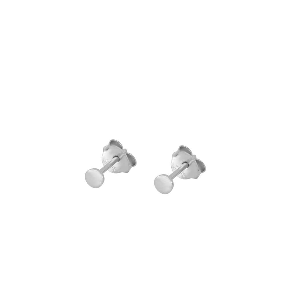 Mini ohrstecker silber | 925 er silber - vergoldet