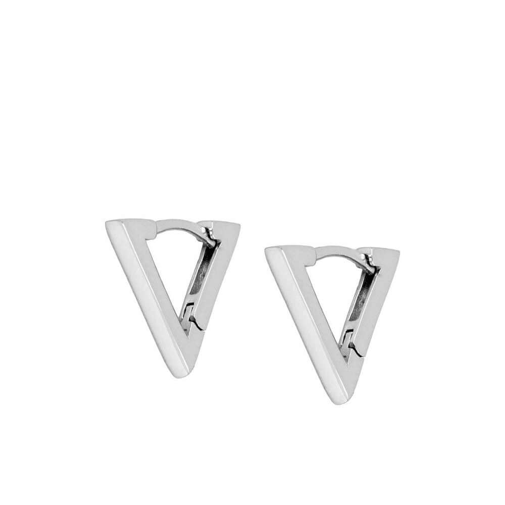 Dreieck Hoop | 925 Sterling Silber Ohrringe