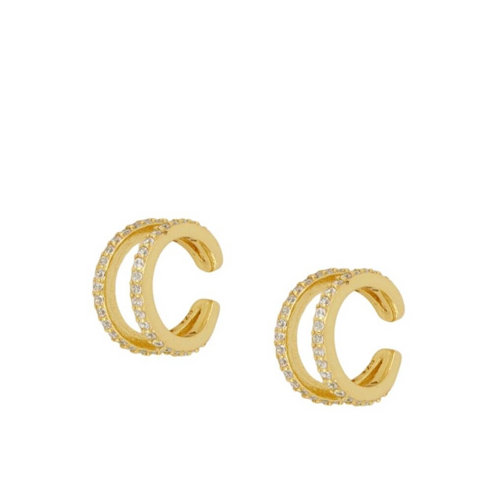 SHINE CONCH EAR CUFF, Silber cuff ohrring