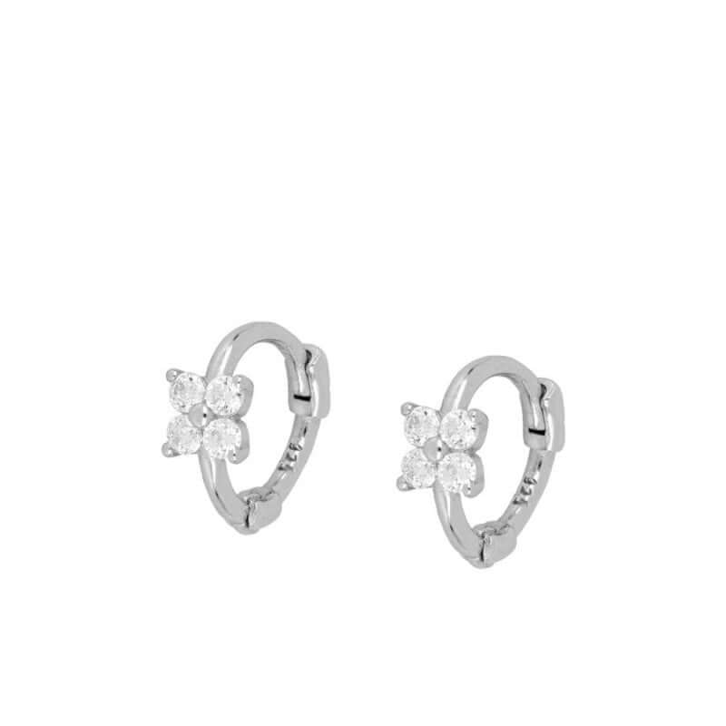Mini blumen ohrringe | Helix Klapper