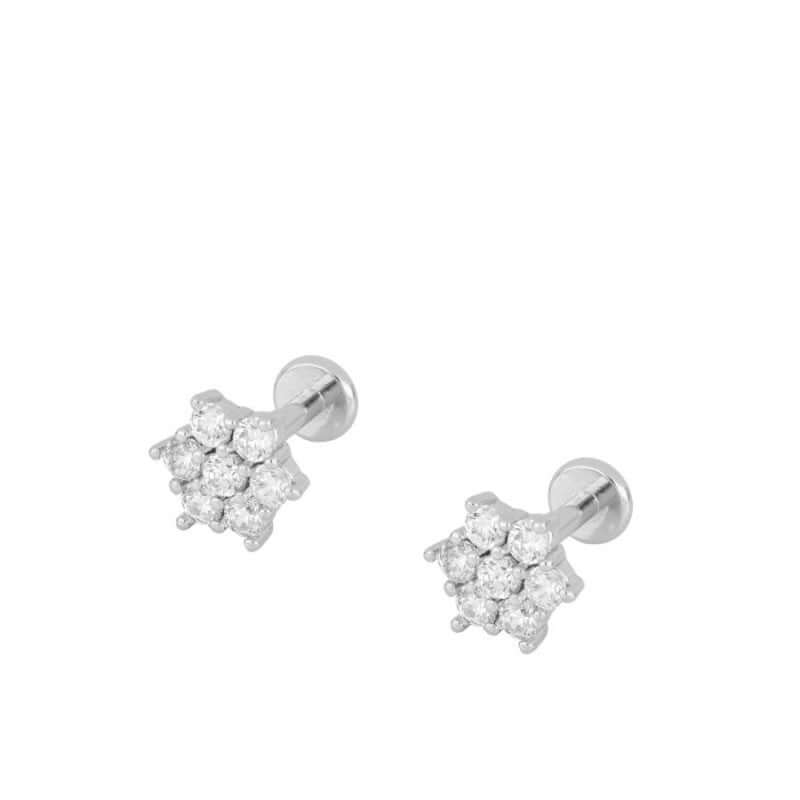 Candy Piercing, 925 Sterling Silber Piercing 7mm
