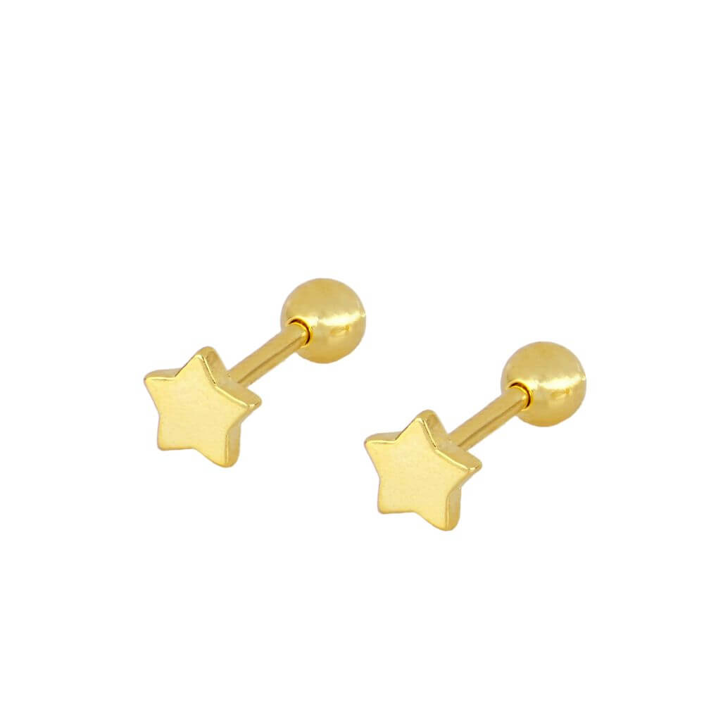 Stern Helix Piercing | Ball Closure Silber Ohr Piercing