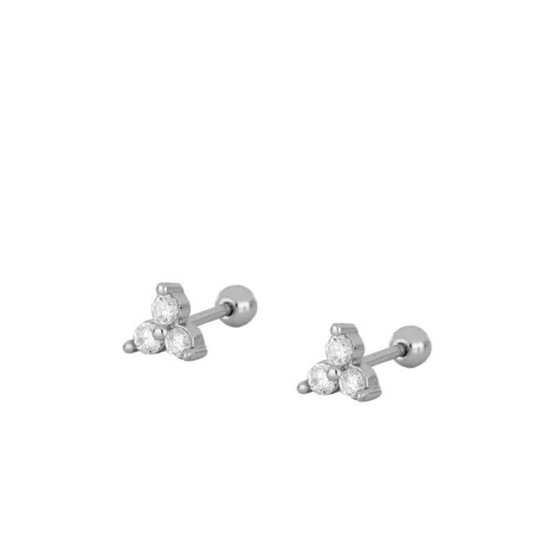 Zirkonia Piercing, 925 Sterling Silber Piercing