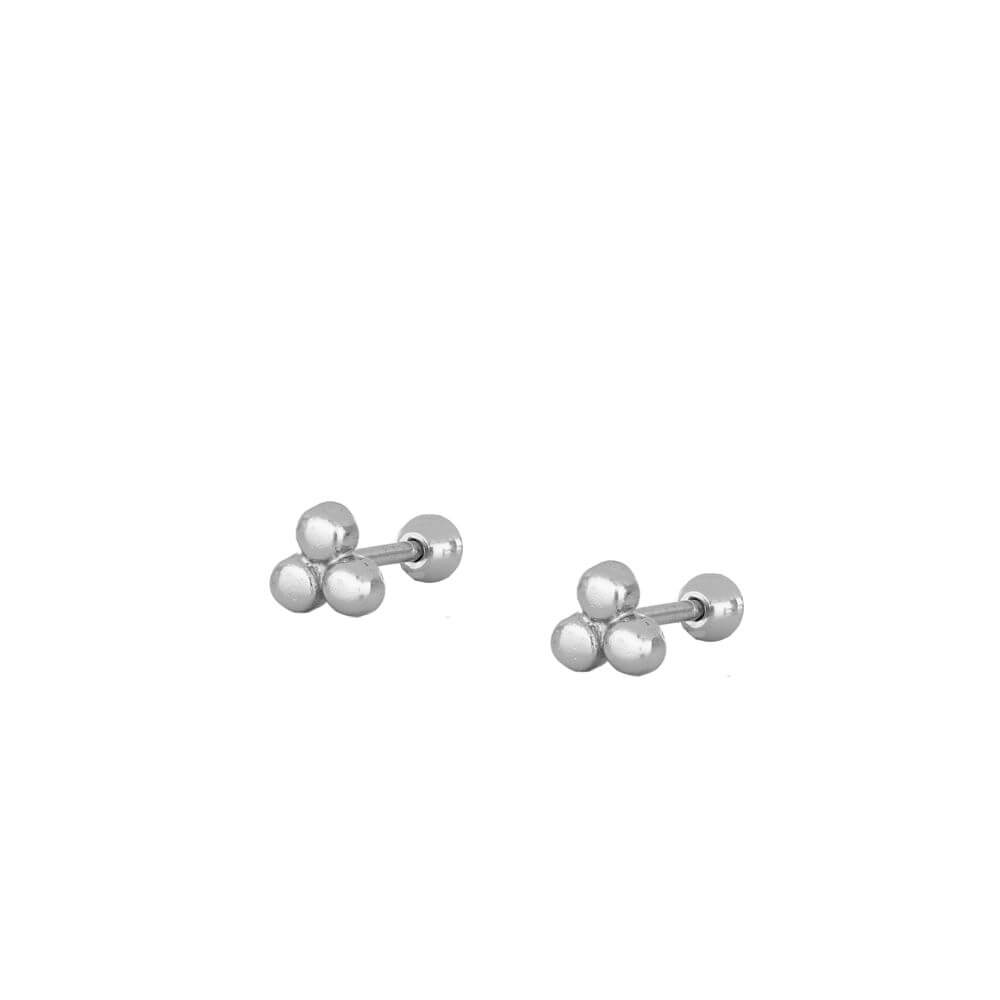 Mini Dreipünktchen Piercing | 925 Sterling Silber Helix Piercing