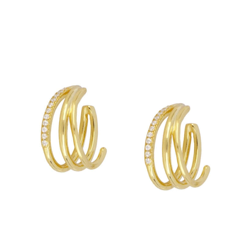 Zirkonia Conch Ohrring | Silber Ohrmanschette | Conch Cuff