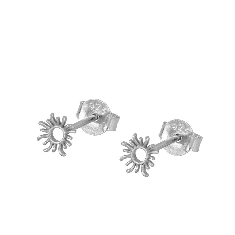 Sonnenblume ohrringe | 925er Silber Ohrstecker