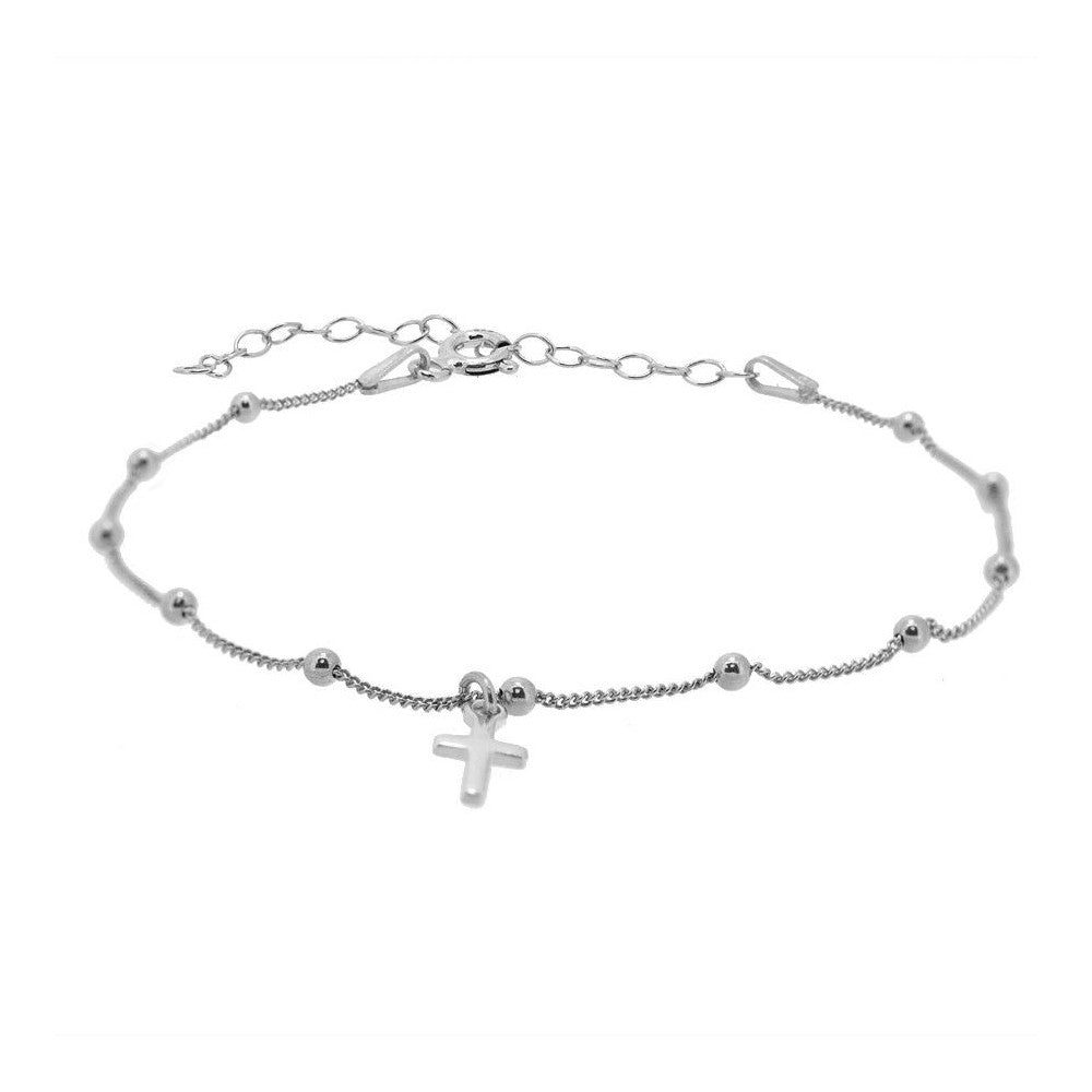 Kreuz ARMBAND | 925 Sterling Silber Armband