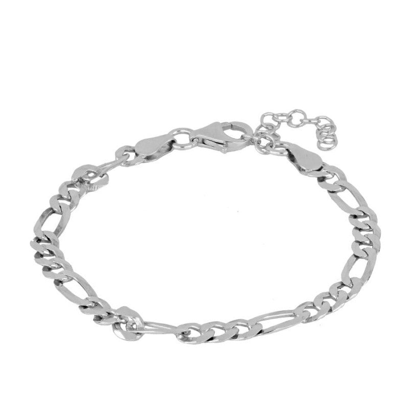 Kettenarmbänder | Figaro Silber Armband