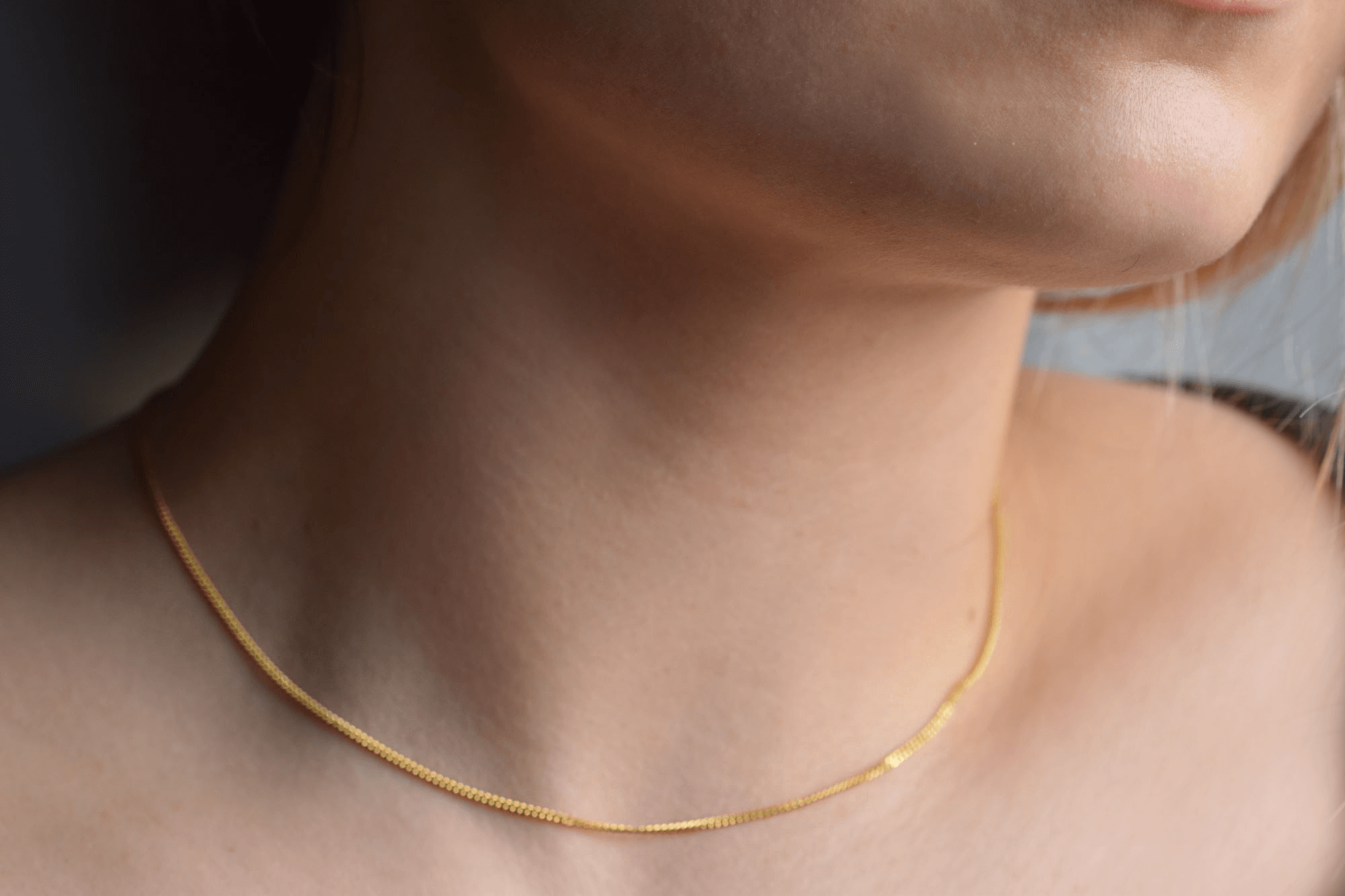 Einfache kette ohne anhänger | 925er Silber Halsketette