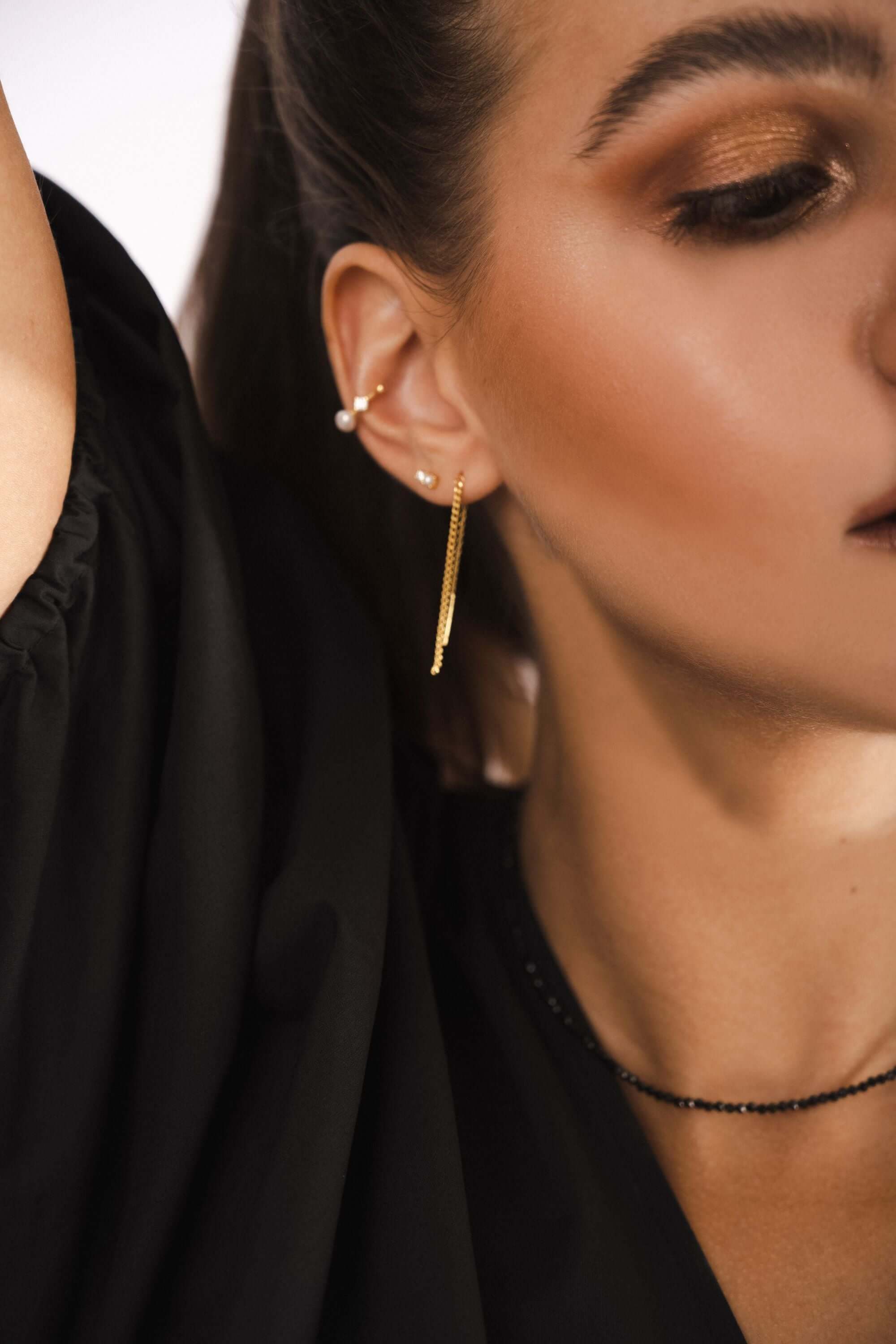 Azahara | hängend ohrringe | 925 Sterling Silber