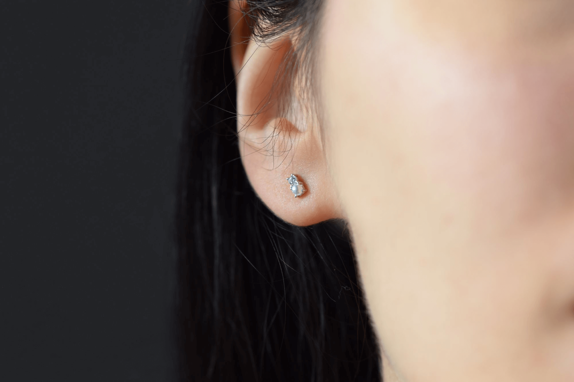 PERLENOHRRINGE STECKER | PERLENOHRRINGE SILBER