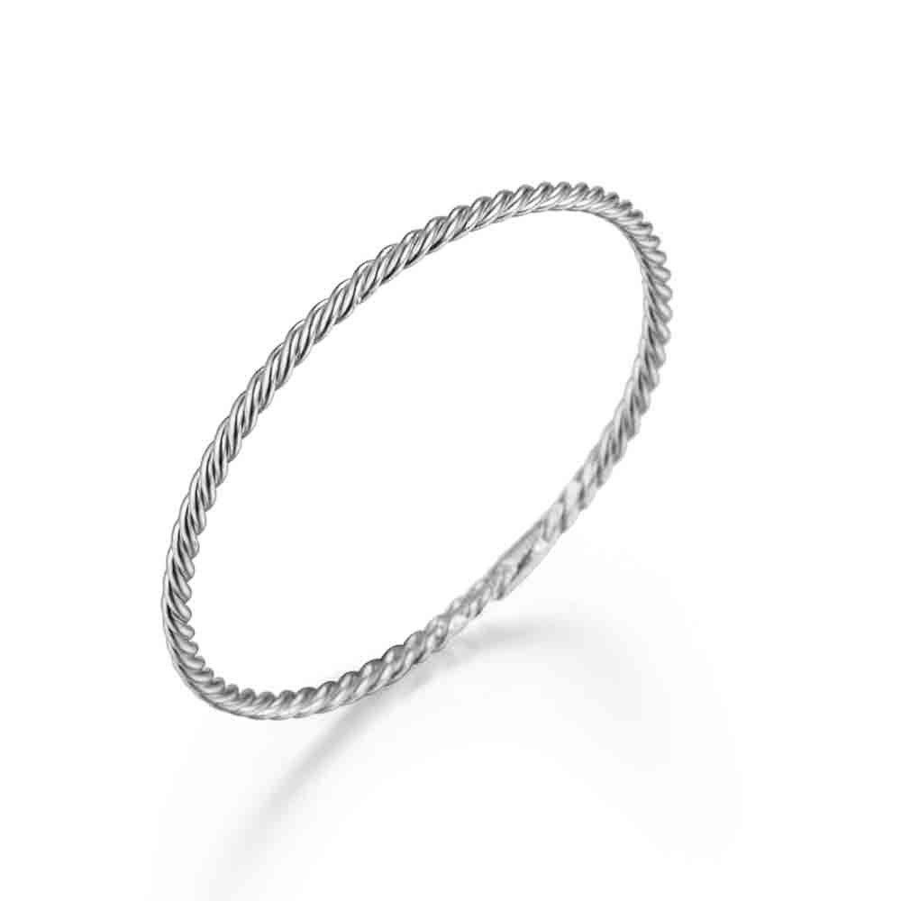 Dünner Bandring, 925 Sterling Silber Ring