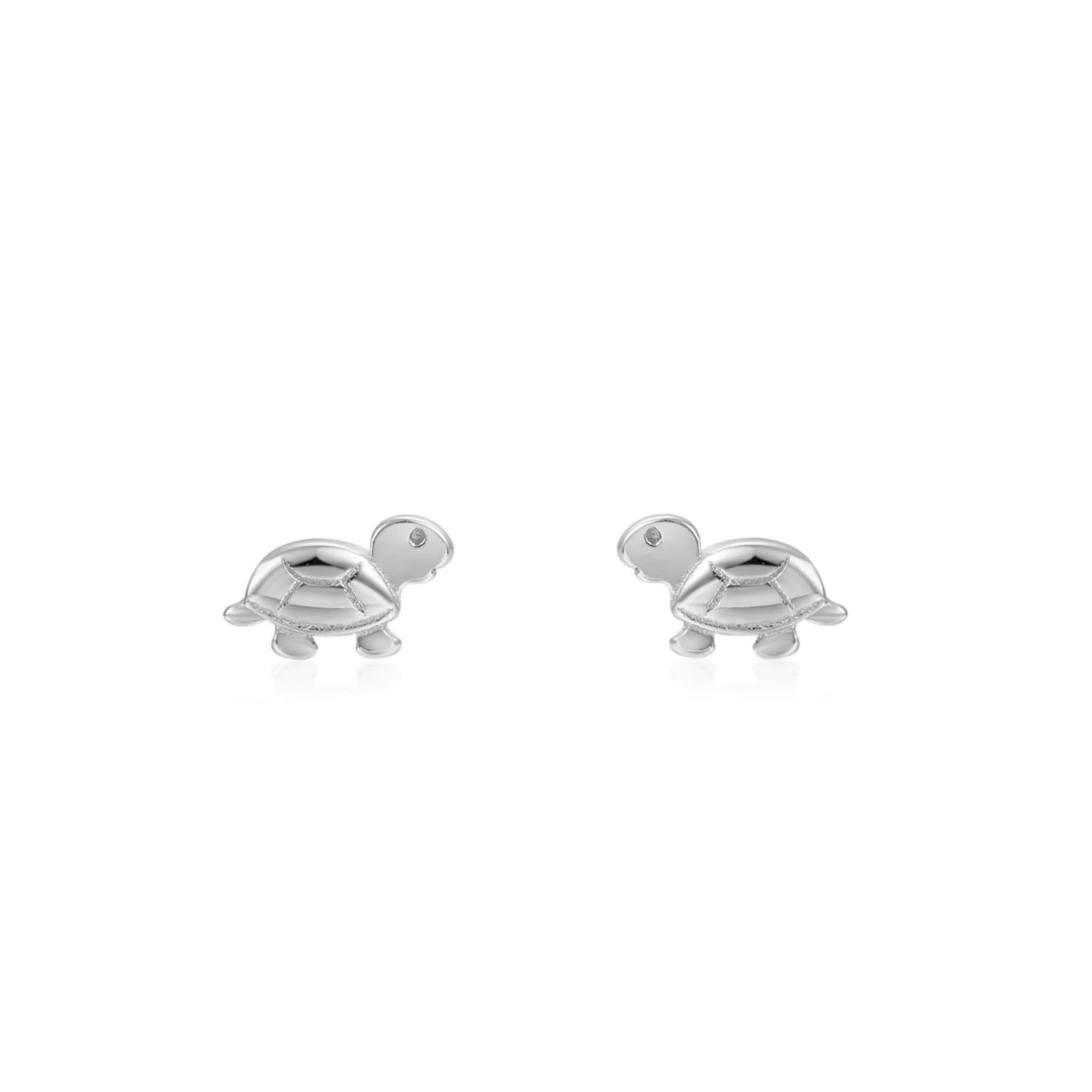 Ohrringe schildkröte |  925 Sterling Silber Ohrringe 4mm