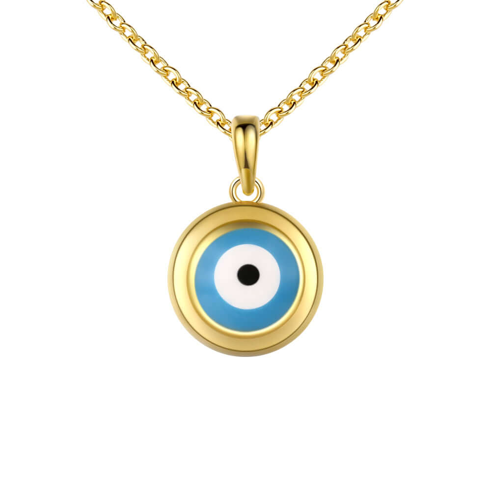 Evil Eye Halskette  18K Vergoldung – The Good Glam