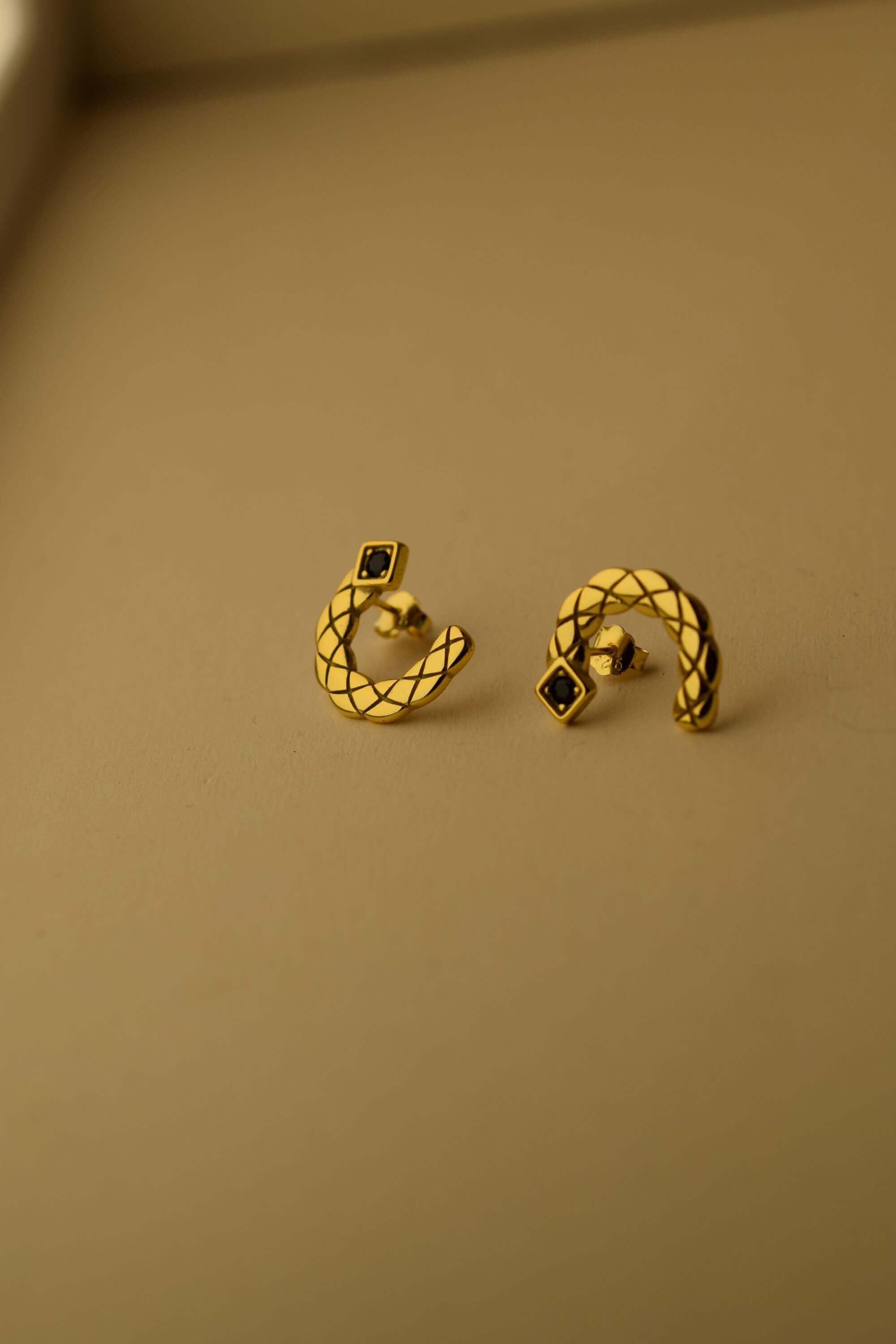 Schlangen Ohrringe | Einzigartiger Creolen Silber