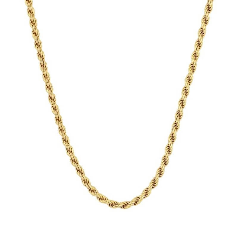Dna Kette | 925er Silber und Vergoldet Halskette 
